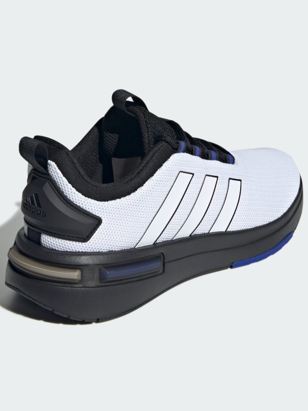 adidas Racer TR23 Men's Sportswear Sneakers White Black JP5303 Size 10